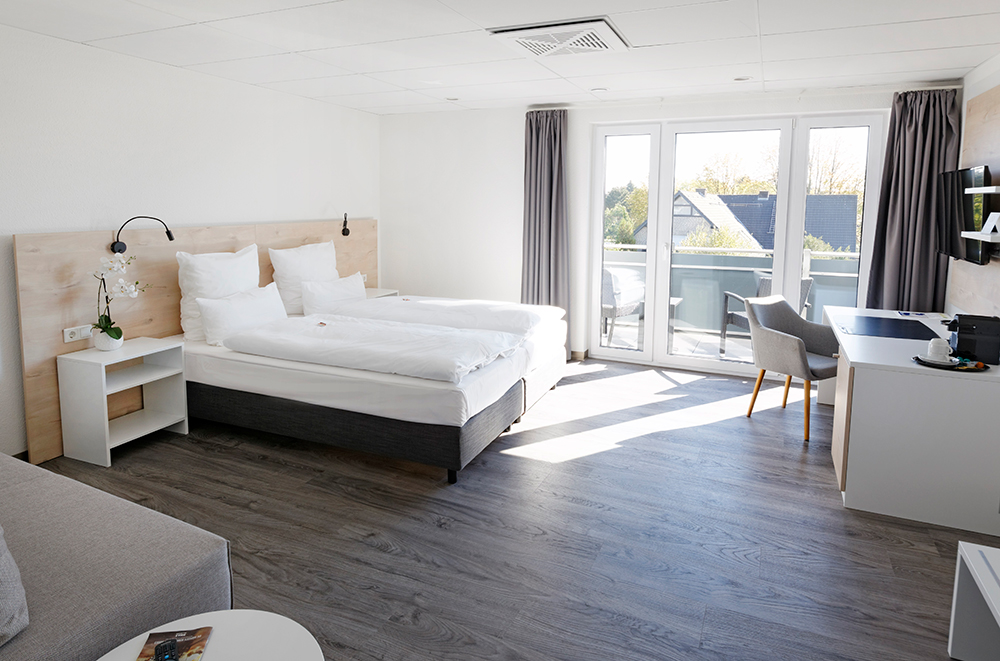 Superior Doppelzimmer im Hotel Burgschänke Alpen